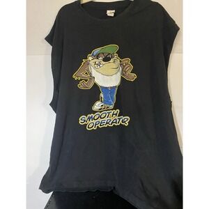 Vintage 1998 Taz Tasmanian Devil Looney Tunes "Smooth Operator" Graphic 90s 3XL